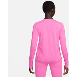 NIKE Dri-FIT Crew langarm Lauf-Oberteil Damen 675 - playful pink/reflective silv M