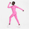 NIKE Dri-FIT Crew langarm Lauf-Oberteil Damen 675 - playful pink/reflective silv M