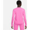 NIKE Dri-FIT Crew langarm Lauf-Oberteil Damen 675 - playful pink/reflective silv M