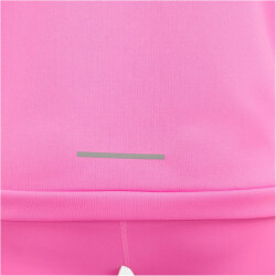NIKE Dri-FIT Crew langarm Lauf-Oberteil Damen 675 - playful pink/reflective silv L
