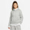 NIKE Sportswear Phoenix Fleece Hoodie Damen 063 - dk grey heather/sail XXS