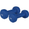 2er Pack V3TEC Neoprenhantel blau 2.5 kg