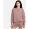 NIKE Sportswear Phoenix Fleece Oversized Sweatshirt Damen 208 - smokey mauve/black XS