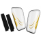 NIKE Mercurial Hardshell Schienbeinschoner 100 - white/black/mtlc gold coin S