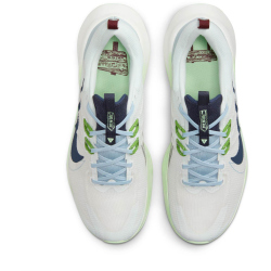 NIKE Juniper Trail 2 Next Nature Trailrunning Schuhe Herren 103 - summit white/thunder blue/vapor green 45.5