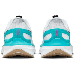 NIKE Structure 25 Laufschuhe Damen 103 - white/black/pure platinum/dusty cactus 36.5