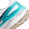 NIKE Structure 25 Laufschuhe Damen 103 - white/black/pure platinum/dusty cactus 36.5