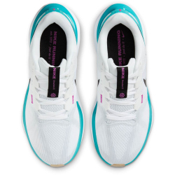 NIKE Air Zoom Structure 25 Laufschuhe Damen 103 - white/black/pure platinum/dusty cactus 39
