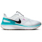 NIKE Air Zoom Structure 25 Laufschuhe Damen 103 - white/black/pure platinum/dusty cactus 39