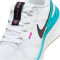 NIKE Air Zoom Structure 25 Laufschuhe Damen 103 - white/black/pure platinum/dusty cactus 39