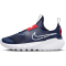 NIKE Flex Runner 2 Laufschuhe Kinder 403 - midnight navy/white/picante red 35.5
