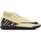 NIKE Mercurial Superfly 9 Club TF Turf Multinocken-Fußballschuhe 700 - lemonade/black 45.5