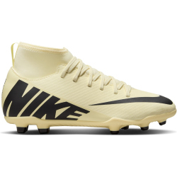 NIKE Jr. Mercurial Superfly 9 Club FG/MG Fu&szlig;ballschuhe Kinder 700 - lemonade/black 32