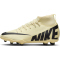 NIKE Jr. Mercurial Superfly 9 Club FG/MG Fußballschuhe Kinder 700 - lemonade/black 33