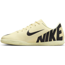 NIKE Jr. Mercurial Vapor 15 Club IC Hallen-Fußballschuhe Kinder 700 - lemonade/black 34