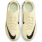 NIKE Jr. Mercurial Vapor 15 Club IC Hallen-Fußballschuhe Kinder 700 - lemonade/black 34