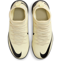 NIKE Jr. Mercurial Superfly 9 Club TF Multinocken-Fu&szlig;ballschuhe Kinder 700 - lemonade/black 33