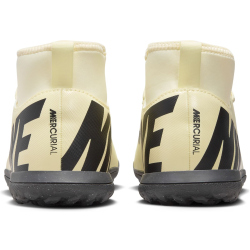 NIKE Jr. Mercurial Superfly 9 Club TF Multinocken-Fu&szlig;ballschuhe Kinder 700 - lemonade/black 33