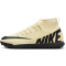 NIKE Jr. Mercurial Superfly 9 Club TF Multinocken-Fu&szlig;ballschuhe Kinder 700 - lemonade/black 33