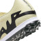 NIKE Air Zoom Mercurial Vapor 15 Academy TF Turf Multinocken-Fußballschuhe 700 - lemonade/black 42