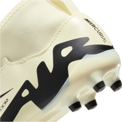 NIKE Jr. Air Zoom Mercurial Superfly 9 Academy FG/MG Fußballschuhe Kinder 700 - lemonade/black 38.5