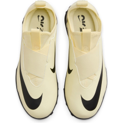 NIKE Jr. Air Zoom Mercurial Vapor 15 Academy TF Turf Multinocken-Fu&szlig;ballschuhe Kinder 700 - lemonade/black 32