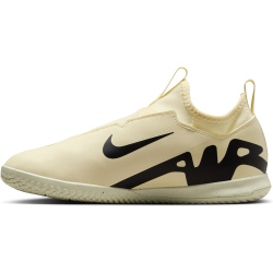 NIKE Jr. Air Zoom Mercurial Vapor 15 Academy IC Hallen-Fu&szlig;ballschuhe Kinder 700 - lemonade/black 27