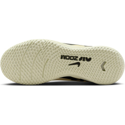 NIKE Jr. Air Zoom Mercurial Vapor 15 Academy IC Hallen-Fußballschuhe Kinder 700 - lemonade/black 31.5