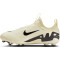 NIKE Jr. Zoom Mercurial Vapor 15 Academy MG Multi-Ground Fußballschuhe Kinder 700 - lemonade/black 31