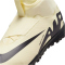 NIKE Jr. Mercurial Superfly 9 Academy TF Multinocken-Fu&szlig;ballschuhe Kinder 700 - lemonade/black 35