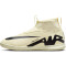 NIKE Jr. Air Zoom Mercurial Superfly 9 Academy IC Hallen-Fußballschuhe Kinder 700 - lemonade/black 35