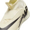 NIKE Jr. Air Zoom Mercurial Superfly 9 Academy IC Hallen-Fußballschuhe Kinder 700 - lemonade/black 35