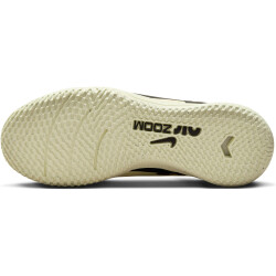 NIKE Jr. Air Zoom Mercurial Superfly 9 Academy IC Hallen-Fußballschuhe Kinder 700 - lemonade/black 38