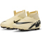 NIKE Jr. Air Zoom Mercurial Superfly 9 Academy Kunstrasen-Fu&szlig;ballschuhe Kinder 700 - lemonade/black 32
