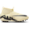 NIKE Jr. Air Zoom Mercurial Superfly 9 Academy Kunstrasen-Fu&szlig;ballschuhe Kinder 700 - lemonade/black 32