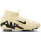 NIKE Jr. Air Zoom Mercurial Superfly 9 Academy Kunstrasen-Fußballschuhe Kinder 700 - lemonade/black 36.5