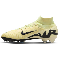 NIKE Zoom Mercurial Superfly 9 Pro FG Firm-Ground Fu&szlig;ballschuhe Herren 700 - lemonade/black 37.5