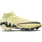 NIKE Air Zoom Mercurial Superfly 9 Pro AG-Pro Kunstrasen-Fußballschuhe 700 - lemonade/black 44