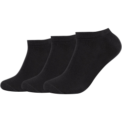 3er Pack camano Soft Sneakersocken 0005 - black 39-42