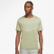 NIKE Rise 365 Dri-FIT kurzarm Laufshirt Herren 371 - olive aura/htr/reflective silv S