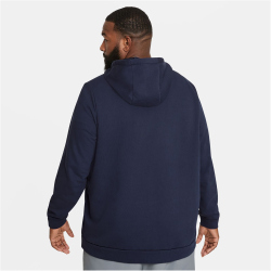 NIKE Dri-FIT Trainings-Kapuzenjacke 451 - obsidian/white S