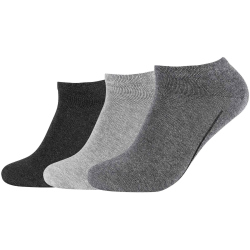 3er Pack camano Soft Sneakersocken 0049 - grey...