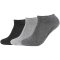 3er Pack camano Soft Sneakersocken 0049 - grey combination 35-38