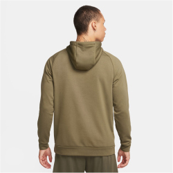 NIKE Dri-FIT Trainings-Hoodie Herren 222 - medium olive/black S
