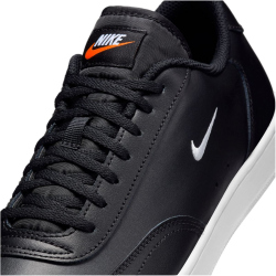 NIKE Court Vintage Herren Sneaker 002 - black/white/total orange 38.5