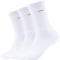 3er Pack camano Baumwoll Sportsocken mit Komfort-Bund 0001 - white 39-42