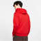 NIKE Sportswear Club Fleece Kapuzenjacke 657 - university red/university red/white L