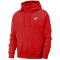 NIKE Sportswear Club Fleece Kapuzenjacke 657 - university red/university red/white L