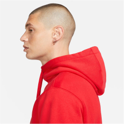 NIKE Sportswear Club Fleece Kapuzenjacke 657 - university red/university red/white XXL
