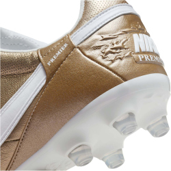 NIKE The Premier III FG Fu&szlig;ballschuhe aus K&auml;nguru-Leder Herren 200 - mtlc gold grain/white/mtlc gold grain 38